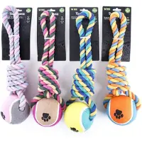 Martin sellier Balle Pour Chien Ace En Corde Geante 10 Cm Mixte Multicolore