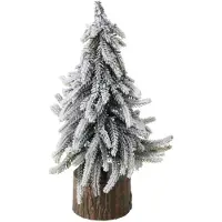 Boltze Groupe sapin illuminé vert assorti 28cm (1 pièce)