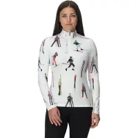 Spyder Vivid Half Zip Sweatshirt Blanc L Femme