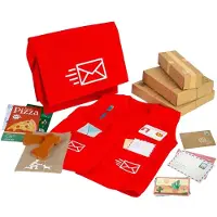 Bigjigs Postman Dress -up Set avec accessoires