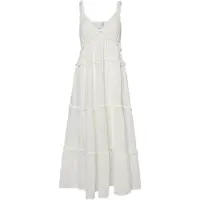 Y.A.S Anina Sleeveless Midi Dress Blanc 42 Femme
