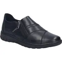 Josef seibel Mocassins pour femmes 93164 MI24105 noir-noir 39
