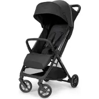 Inglesina Quid3 : poussette ultra-compacte, légère et inclinable, couleur Cosmic Black, 22 kg