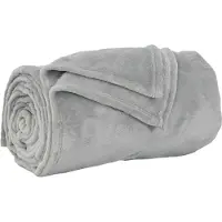 vidaXL Couvertures À Jeter 6 Pcs Gris 150 X 200 Cm Toison