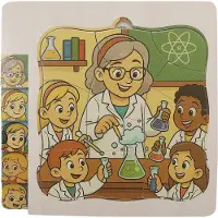 Kinder and Kids Puzzle en couches - 19,5 x 19,5 cm - Vie de fill - - UneTaille - Puzzle
