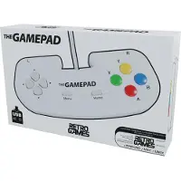 Plaion The Gamepad White, Gaming rétro, Blanc