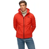 Superdry Homme Veste Trekker Soft Shell à Capuche Orange Taille: L