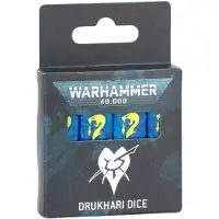 Games Workshop Warhammer 40k - Drukhari Dice Set (2025)