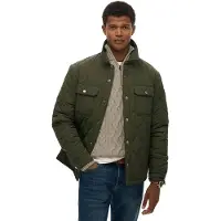 Superdry Surplus Liner Overshirt Vert M Homme