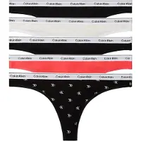 Calvin Klein Jeans Underwear String rouge vif / noir / blanc chiné