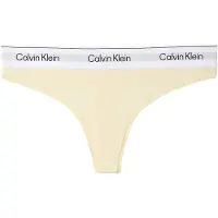 Calvin Klein Underwear String jaune clair / gris clair / noir / blanc