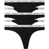 Calvin Klein String gris clair / noir / blanc