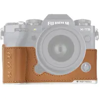 PGYtech Leather Camera Case (For FUJIFILM X T5 Clay Brown), Housse pour appareil photo, Marron