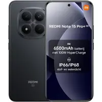 Xiaomi Redmi Note 15 Pro+ 5G Téléphone mobile - 8/256 Go - Noir