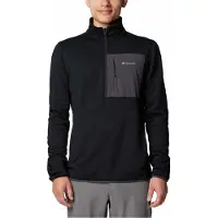 Columbia Hike Ii Half Zip Fleece Noir L Homme
