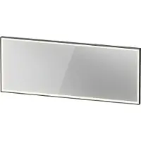 Duravit L-Cube Miroirs avec éclairage, angulaires, 1800x700x67mm, graphite aluminium mat, LC7386049490100