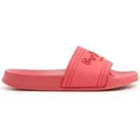 Pepe Jeans Logo Slides Rouge EU 37 Femme