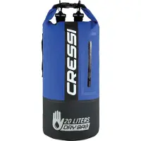 Cressi Pvc Sac étanche 20l bleu bleu One Size