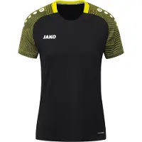 Jako Performance T-Shirt Femmes - Noir / Jaune Tendre | Taille: 34