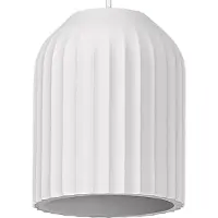 Ledvance Decor Plaster Routes Pendant 150 1XE27 White