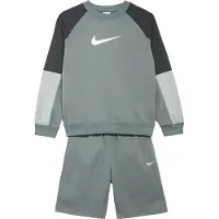 Nike Survêtement gris basalte / gris clair / noir / blanc