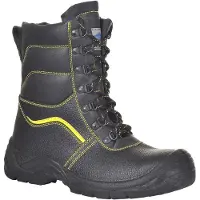 Portwest FW05 Steelite Botte de sécurité à doublure en fourrure S3 CI Black Gr. 45
