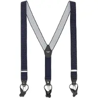 Hackett Small Polka Braces Belt Bleu Homme