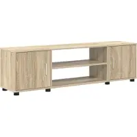vidaXL : Ensemble de meubles TV en bois imitation chêne Sonoma