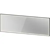 Duravit L-Cube Miroirs avec éclairage, angulaires, 2000x700x67mm, graphite aluminium mat, LC7387049490100