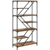 vidaXL Étagère Bois Ancien 91 x 36 x 176 cm Bois d'ingénierie