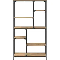 vidaXL Étagère Chêne artisanal 99 x 35,5 x 176 cm Bois d'ingénierie
