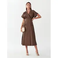 Willa Robe-chemise 'Elise' marron