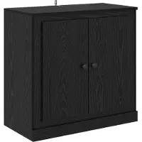vidaXL Sideboard noir imitation chêne 70 x 35,5 x 67,5 cm
