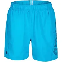 Arena Shorts de bain 'Fundamentals Logo Boxer' bleu clair
