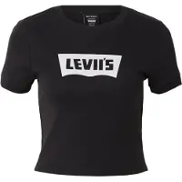 Levi's T-shirt 'Essential' noir / blanc