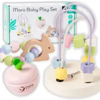Classic World : Coffret de jouets pour bébés, gamme pastel, comprenant un ensemble de véhicules. Idéal dès la naissance