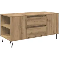vidaXL Table basse en chêne Artisan 102 x 44,5 x 50 cm Bois composite