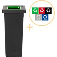 B2X Plafor - Fit Bin 53L - Recyclage - Vert