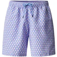 Hackett London Shorts de bain 'Seashell' bleu / violet / blanc