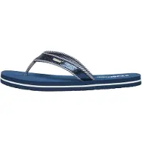 s.Oliver Chaussures de sport pour hommes , sandales, style décontracté, avec bride, couleur bleue