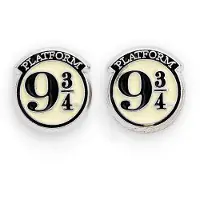 Carat HARRY POTTER - Boucles d'Oreilles - Plateforme 9 3/4, (Argent)