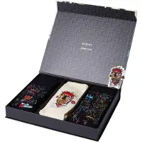 Jimmy Lion Athletic Basquiat Ii Crew Socks 3 Pairs Blanc,Noir EU 41-46