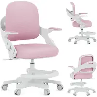 MarkAdler : chaise pivotante ergonomique pour enfants Junior 4.3, rose