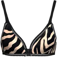 HUGO Unique 10273201 Triangle Red Bra Beige,Marron XL Femme