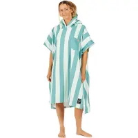 After Essentials - Poncho de bain - Swim Club Stripes Green