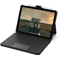 Urban Armor Gear 1K4009B14040, clavier QWERTY, anglais (Royaume-Uni), pavé tactile, Apple, iPad 11 pouces (A16) (11e génération, 2025), noir