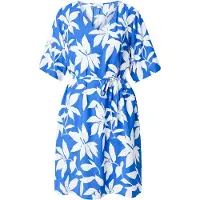 s.Oliver Robe bleu roi / blanc