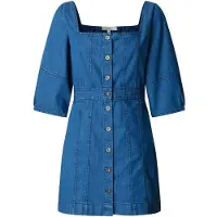 Pepe Jeans pour femme. PL9537844 Robe Pip bleu (S), Casuel, Coton, Manche 3/4
