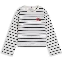 Tommy Hilfiger T-Shirt bleu marine / rouge cerise / blanc
