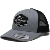 Surf Monkey Casquette de sport gris fumé